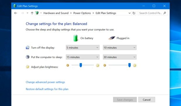 Power Setting Issue