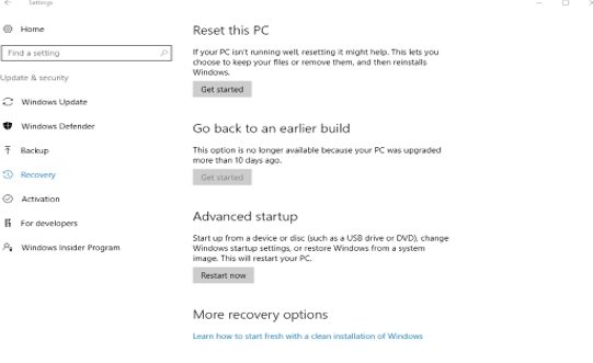 How to Access Advanced BIOS Settings in HP Using Advanced Options in Windows 10