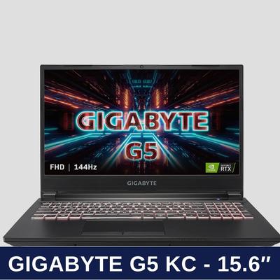 GIGABYTE G5 KC – 15.6″ FHD IPS Anti-Glare 144Hz Laptop
