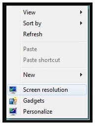 Screen Resolution